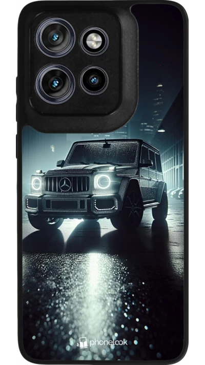 Coque Motorola Moto S50 - Silicone rigide noir Mercedes G AMG Night