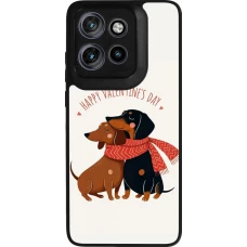 Coque Motorola Moto S50 - Silicone rigide noir Saint Valentines Day 26 Happy Valentine
