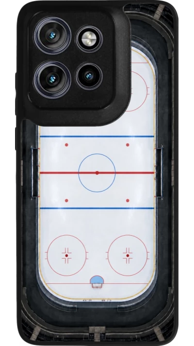 Coque Motorola Moto S50 - Silicone rigide noir Sports 2026 Hockey