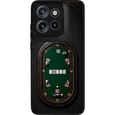 Coque Motorola Moto S50 - Silicone rigide noir Sports 2026 Poker