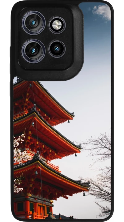 Coque Motorola Moto S50 - Silicone rigide noir Spring 23 Japan