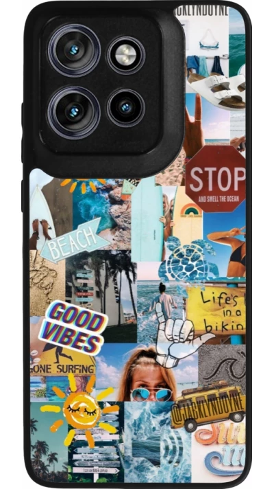 Coque Motorola Moto S50 - Silicone rigide noir Summer 2021 15
