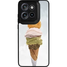 Motorola Moto S50 Case Hülle - Silikon schwarz Summer 2025 Cornet