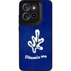 Motorola Moto S50 Case Hülle - Silikon schwarz Vitamin sea Summer 2026