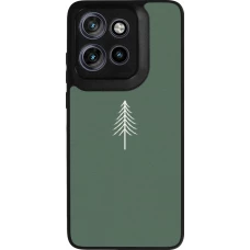 Motorola Moto S50 Case Hülle - Silikon schwarz Christmas 22 minimalist tree