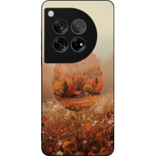 OnePlus 12 Case Hülle - Silikon schwarz Autumn 26 Autumn leaf
