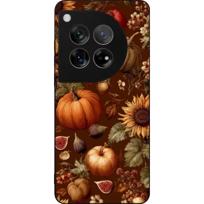 Coque OnePlus 12 - Silicone rigide noir Autumn 26 Autumn still life