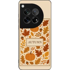 OnePlus 12 Case Hülle - Silikon schwarz Autumn 26 Hello autumn