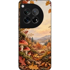 OnePlus 12 Case Hülle - Silikon schwarz Autumn 26 Illustrated Autumn