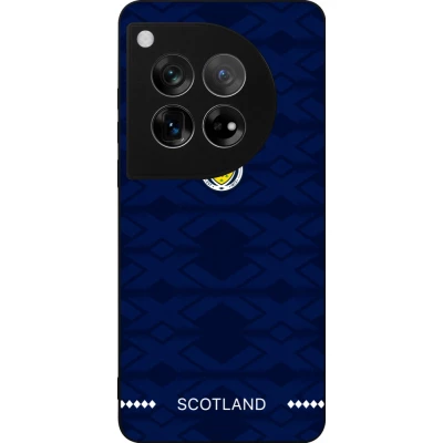 OnePlus 12 Case Hülle - Silikon schwarz Schottland 2026 personalisierbares Fussballtrikot