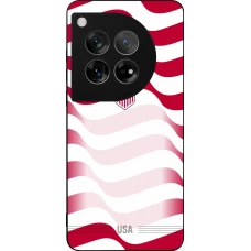 OnePlus 12 Case Hülle - Silikon schwarz Vereinigten Staaten 2026 personalisierbares Fussballtrikot