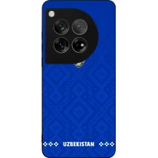 OnePlus 12 Case Hülle - Silikon schwarz Usbekistan 2026 personalisierbares Fussballtrikot