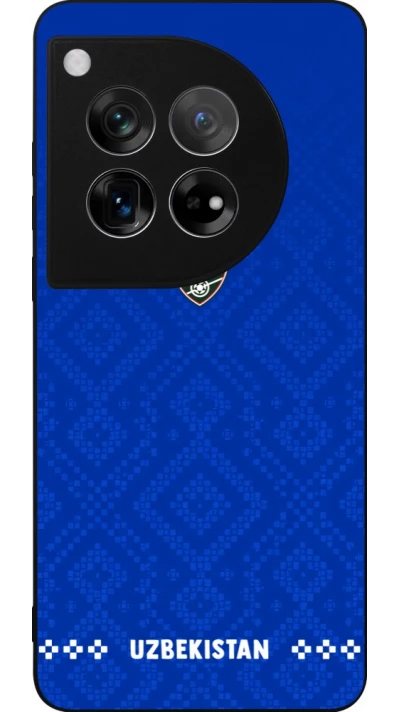 OnePlus 12 Case Hülle - Silikon schwarz Usbekistan 2026 personalisierbares Fussballtrikot