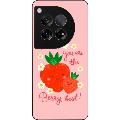 OnePlus 12 Case Hülle - Silikon schwarz Mom 2026 Berry best