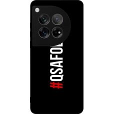 Coque OnePlus 12 - Silicone rigide noir Qsafoda 1