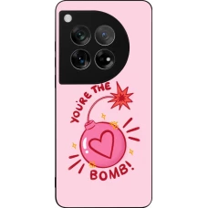 Coque OnePlus 12 - Silicone rigide noir Saint Valentines Day 26 You are the bomb