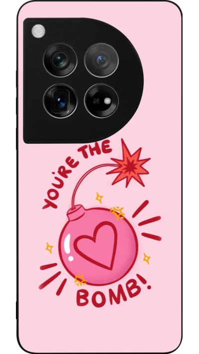 Coque OnePlus 12 - Silicone rigide noir Saint Valentines Day 26 You are the bomb