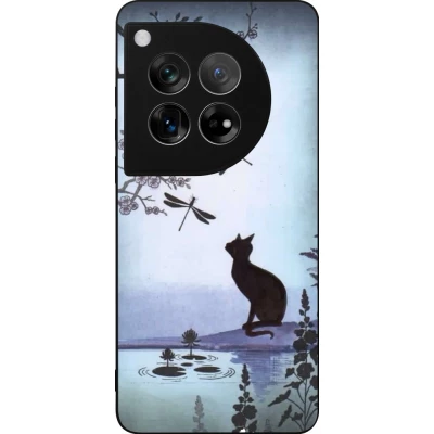 Coque OnePlus 12 - Silicone rigide noir Spring 19 12