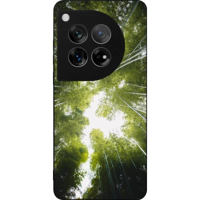 OnePlus 12 Case Hülle - Silikon schwarz Spring 23 forest blue sky