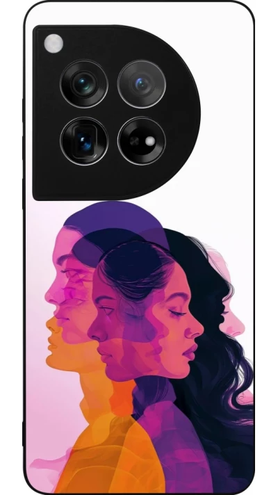 Coque OnePlus 12 - Silicone rigide noir Womens day 2026 10