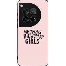 Coque OnePlus 12 - Silicone rigide noir Womens day 2026 3