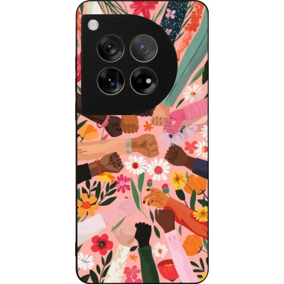 Coque OnePlus 12 - Silicone rigide noir Womens day 2026 8