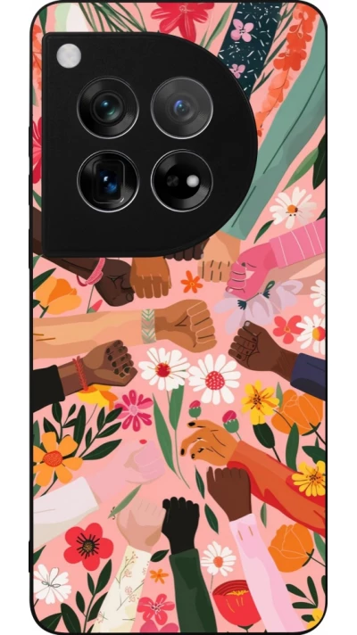 Coque OnePlus 12 - Silicone rigide noir Womens day 2026 8