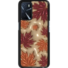Coque OPPO A16s - Autumn 26 3D leaves