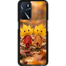 Coque OPPO A16s - Autumn 26 Couple of leaves