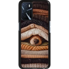 Coque OPPO A16s - Autumn 26 Dog under the covers