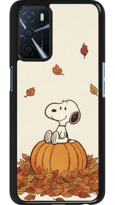 Coque OPPO A16s - Autumn 26 Snoopy autumn