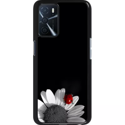 Oppo A16s Case Hülle - Black and white Cox