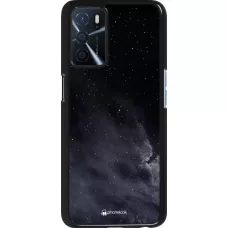 Oppo A16s Case Hülle - Black Sky Clouds