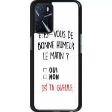 Coque Oppo A16s - Bonne humeur matin