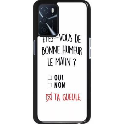 Coque Oppo A16s - Bonne humeur matin