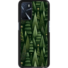 OPPO A16s Case Hülle - Christmas 25 Pattern Xmas Tree