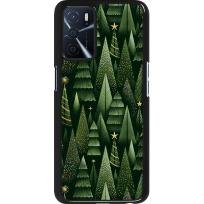 Coque OPPO A16s - Christmas 25 Pattern Xmas Tree