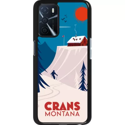 Oppo A16s Case Hülle - Crans-Montana Cabane