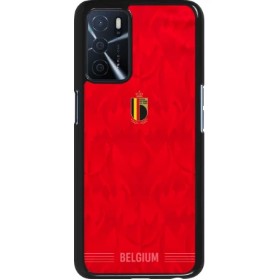 OPPO A16s Case Hülle - Belgien 2026 personalisierbares Fussballtrikot
