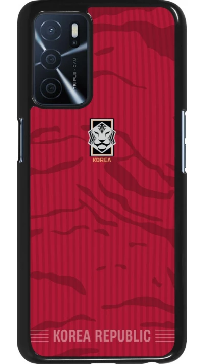 OPPO A16s Case Hülle - Südkorea 2026 personalisierbares Fussballtrikot