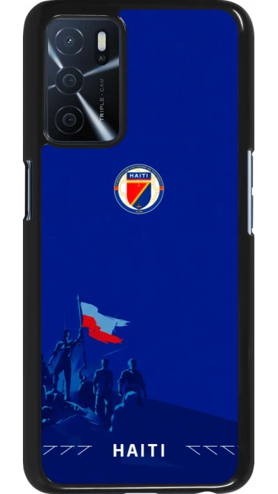 OPPO A16s Case Hülle - Haiti 2026 personalisierbares Fussballtrikot