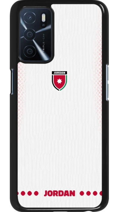 OPPO A16s Case Hülle - Jordanien 2026 personalisierbares Fussballtrikot