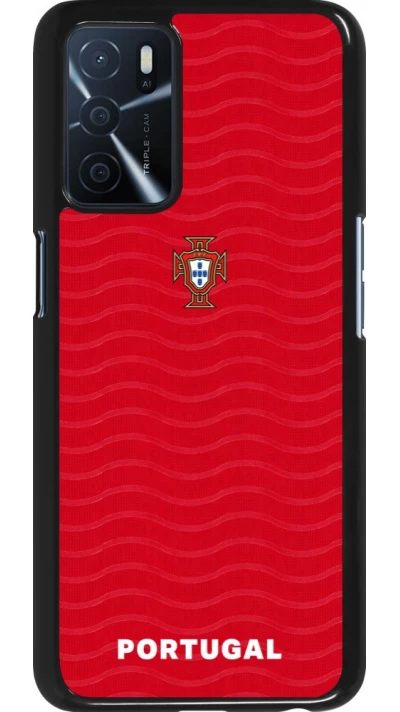 OPPO A16s Case Hülle - Portugal 2026 personalisierbares Fussballtrikot