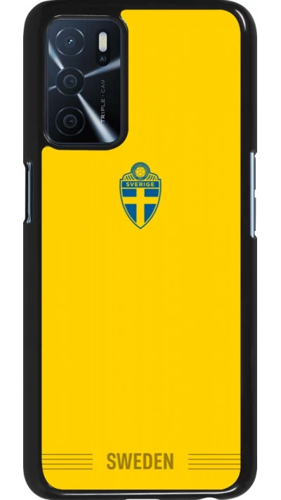 OPPO A16s Case Hülle - Schweden 2026 personalisierbares Fussballtrikot