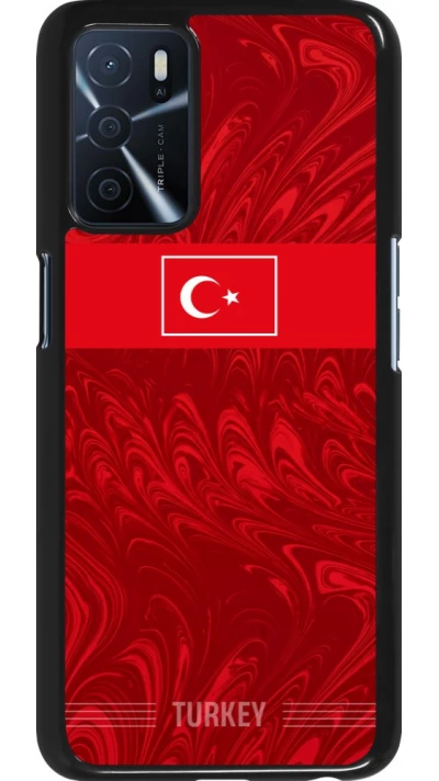 OPPO A16s Case Hülle - Türkei 2026 personalisierbares Fussballtrikot