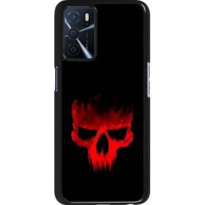 OPPO A16s Case Hülle - Halloween 2023 scary skull