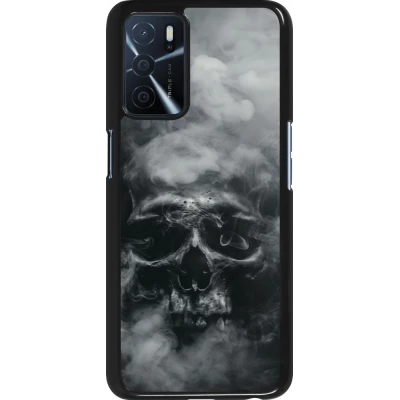 Coque OPPO A16s - Halloween 2024 smoky skull