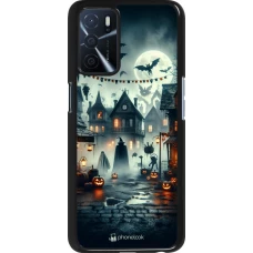 Coque OPPO A16s - Halloween Spookville