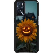 OPPO A16s Case Hülle - Halloween 2026 Evil Sunflower