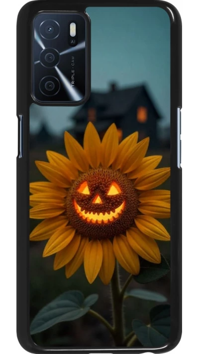 OPPO A16s Case Hülle - Halloween 2026 Evil Sunflower